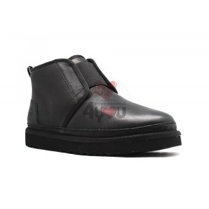 Купить Мужские Кожаные Ботинки Neumel Flex - Black фото 1