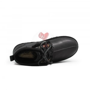 Купить Мужские Кожаные Ботинки Neumel II - Black фото 4