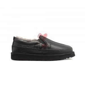 Купить Мужские Slippers Tasman Leather - Black фото 1