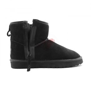 Купить Угги Mini Zip Boot - Black фото 5